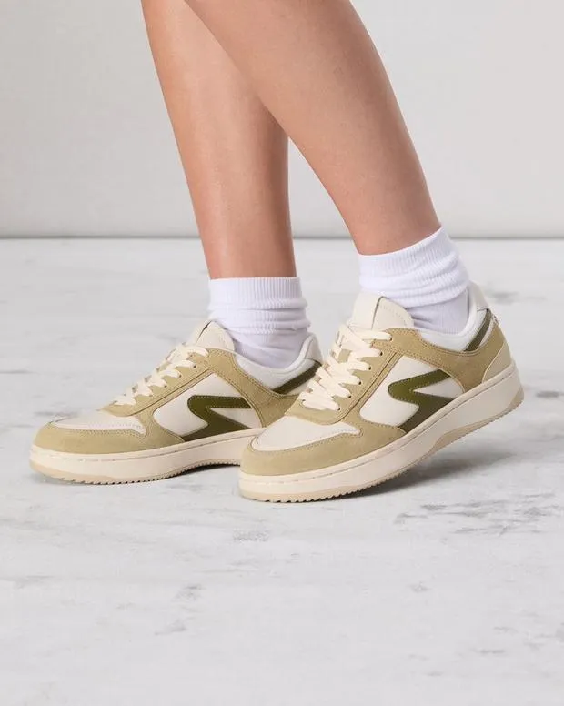 Sneakers Women Rag and Bone Retro Tennis Sneaker Turtledove Avocado