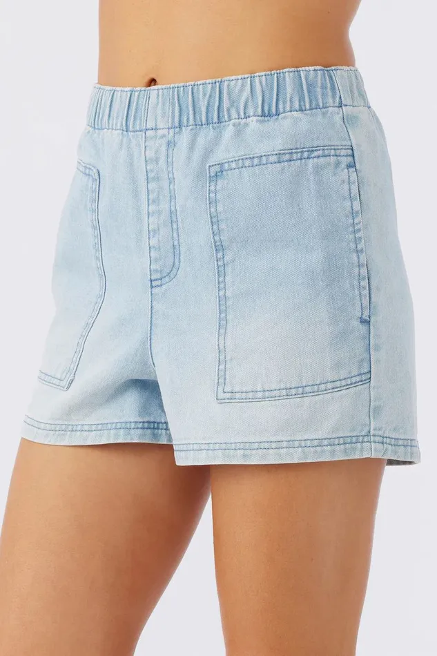 SONNET DENIM SHORTS Light Indigo Bleach Women O039NEILL Clothing