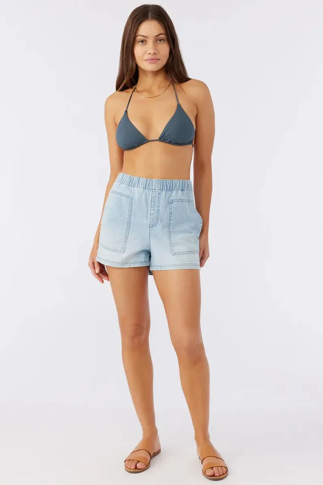 SONNET DENIM SHORTS Light Indigo Bleach Women O039NEILL Clothing