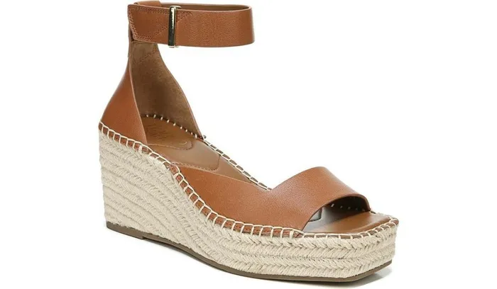 Spadrilles Women Franco Sarto Franco Camera Espadrille Wedge Sandal Cognac Leather Spadrilles Women Franco Sarto Franco Camera Espadrille Wedge Sandal Cognac Leather