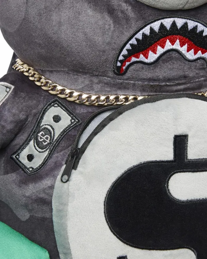 SPRAYGROUND 3AM NEVER SLEEP MONEYBEAR TEDDYBEAR BACKPACK Bags