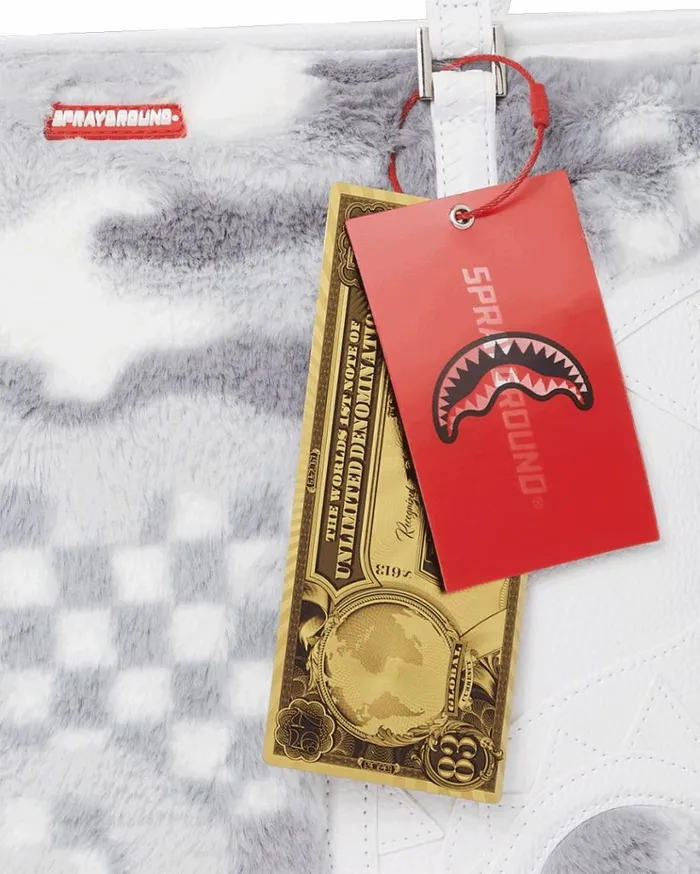 SPRAYGROUND 3AM PLUSH SWISS ALPS TOTE Bags