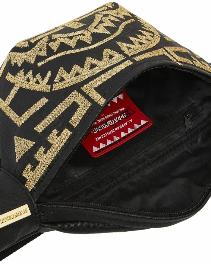 SPRAYGROUND AI8 AFRICAN INTELLIGENCE PATH TO THE FUTURE II SAVVY CROSSBODY Bags