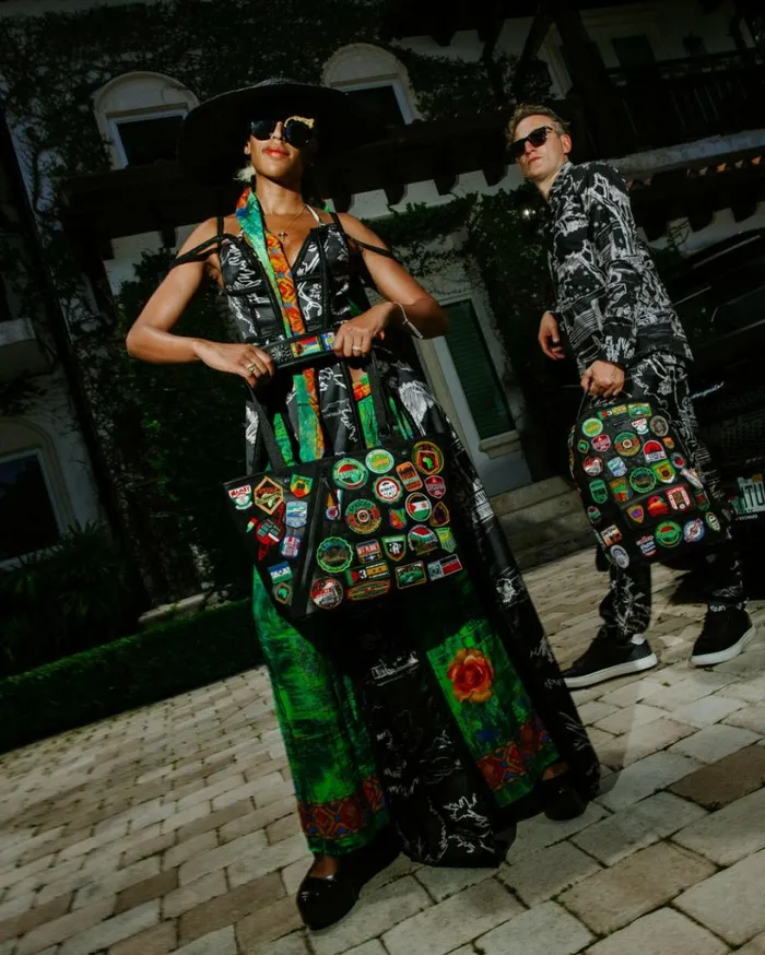 SPRAYGROUND AI THE 54 PATCHES OF AFRICA CARGO BACKPACK Bags