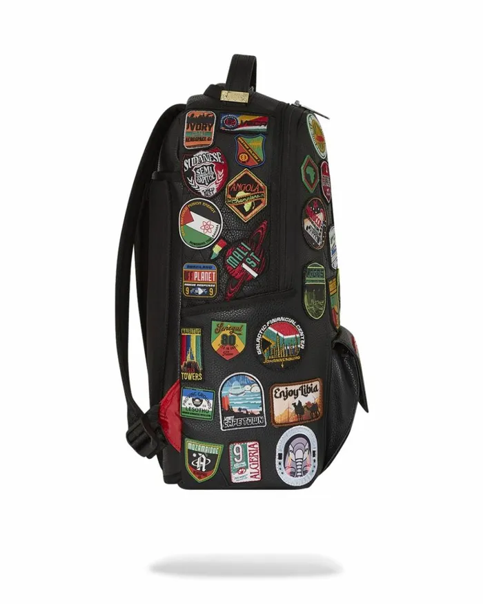 SPRAYGROUND AI THE 54 PATCHES OF AFRICA CARGO BACKPACK Bags