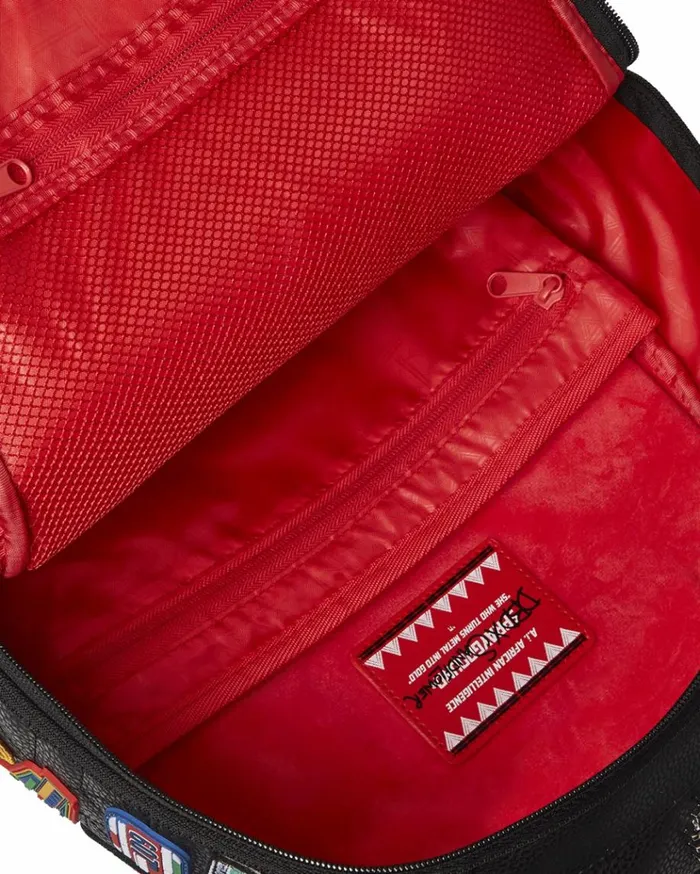 SPRAYGROUND AI THE 54 PATCHES OF AFRICA CARGO BACKPACK Bags