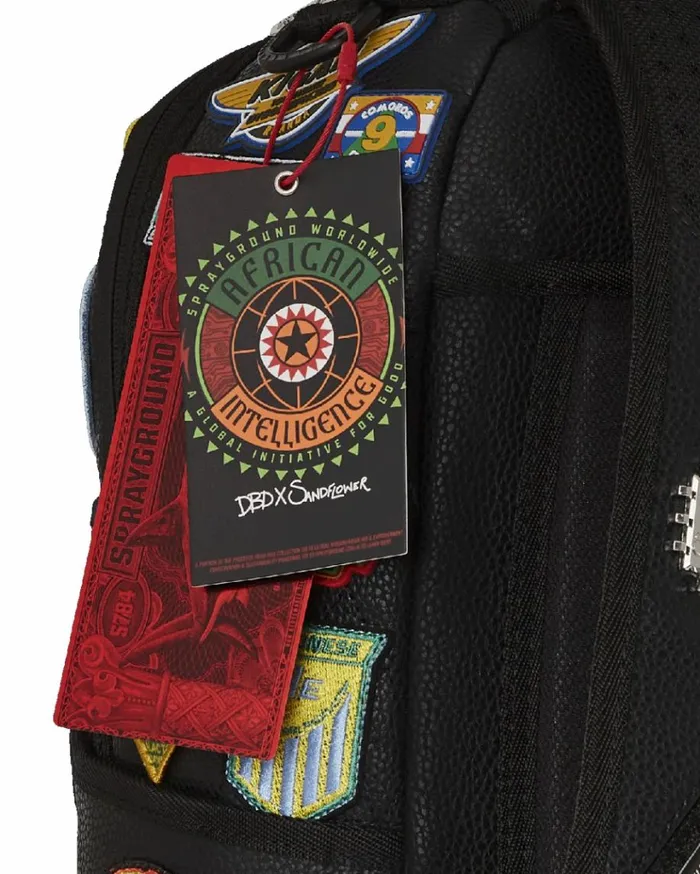 SPRAYGROUND AI THE 54 PATCHES OF AFRICA CARGO BACKPACK Bags