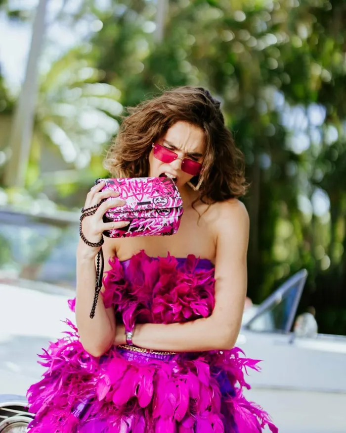 SPRAYGROUND AFTERGLOW SKYGLOW SHARK HANDBAG Bags