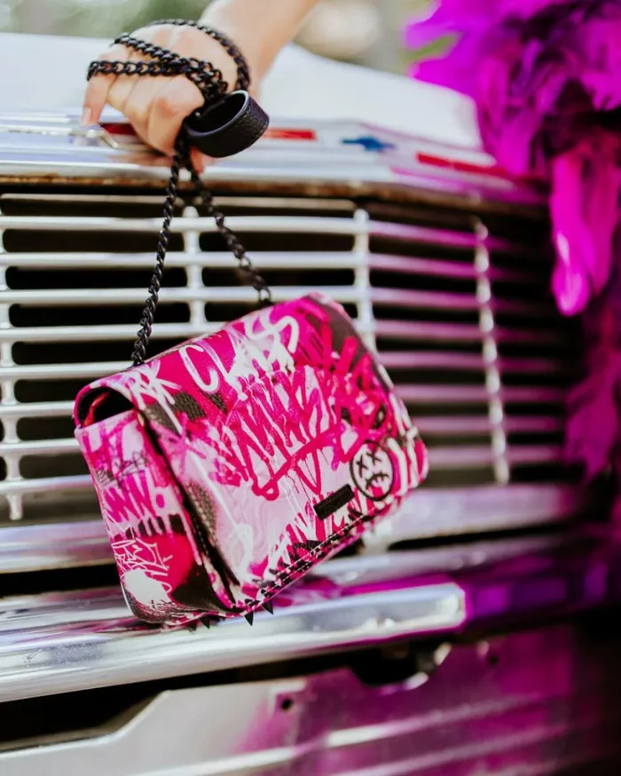 SPRAYGROUND AFTERGLOW SKYGLOW SHARK HANDBAG Bags