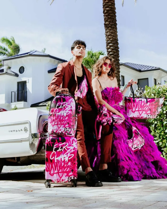 SPRAYGROUND AFTERGLOW SKYGLOW SHARK HANDBAG Bags