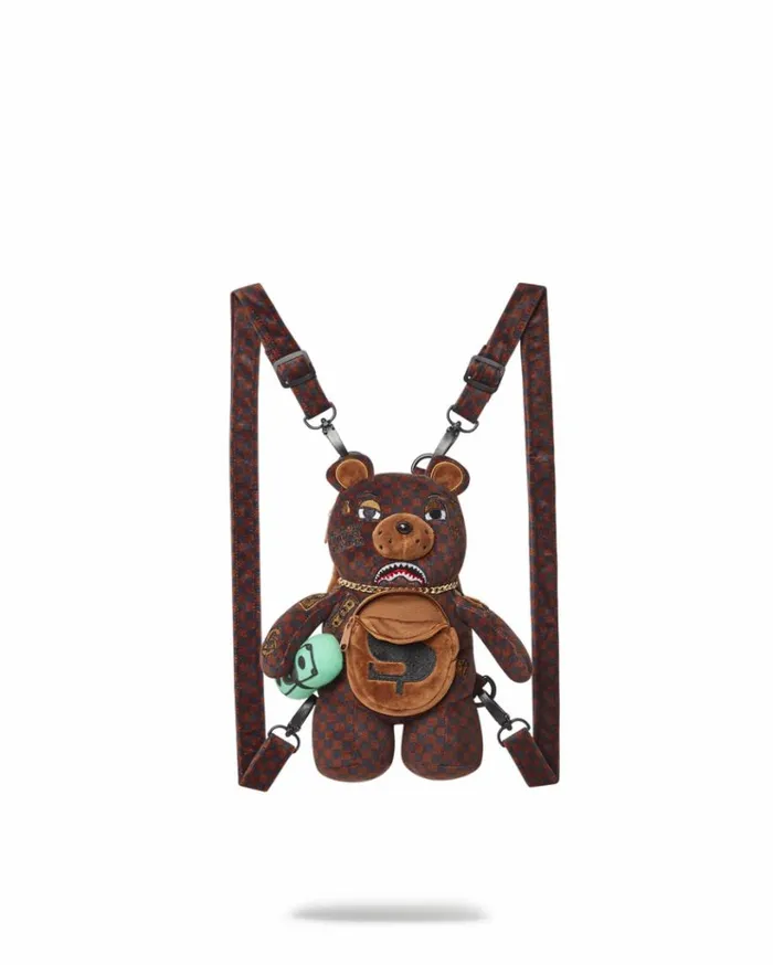 SPRAYGROUND BEAR CUB BACKPACK 8211 SHARKS IN PARIS Bags