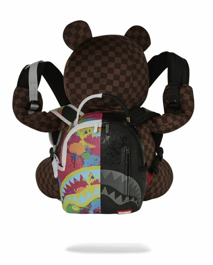 SPRAYGROUND BEAR WEARING BACKPACK AS A BACKPACK Bags