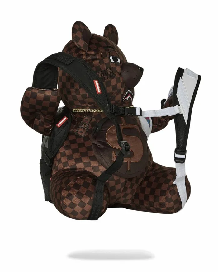 SPRAYGROUND BEAR WEARING BACKPACK AS A BACKPACK Bags