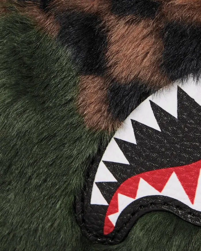 SPRAYGROUND BIG SKY FUR SHARK WALLET Bags