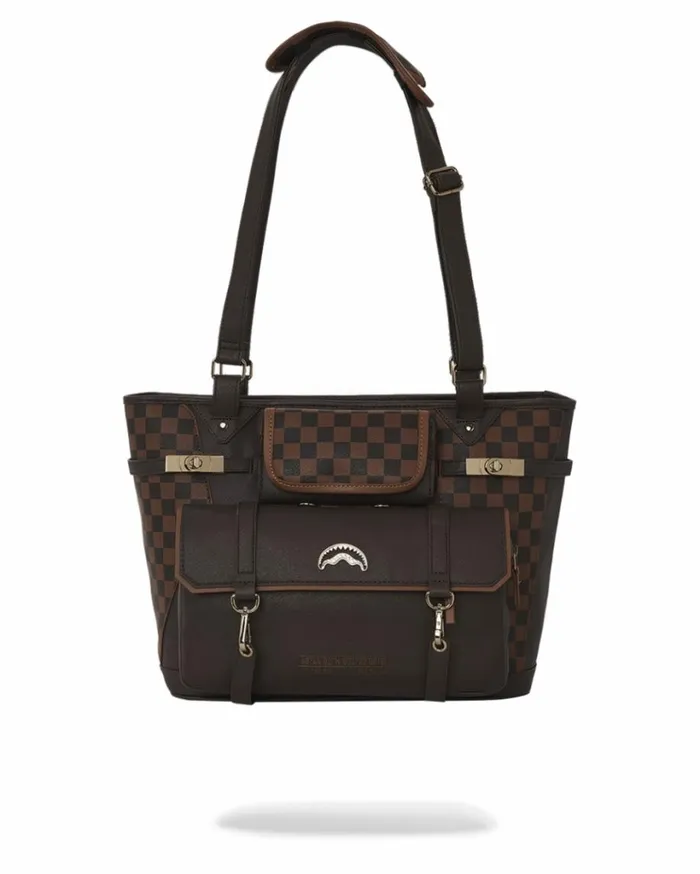 SPRAYGROUND CHECKMATE ROYALE TOTE Bags