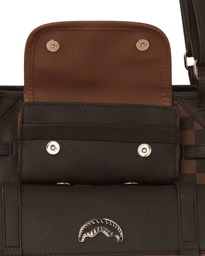 SPRAYGROUND CHECKMATE ROYALE TOTE Bags