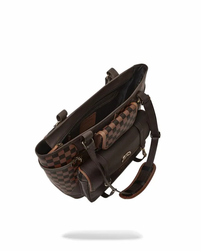 SPRAYGROUND CHECKMATE ROYALE TOTE Bags
