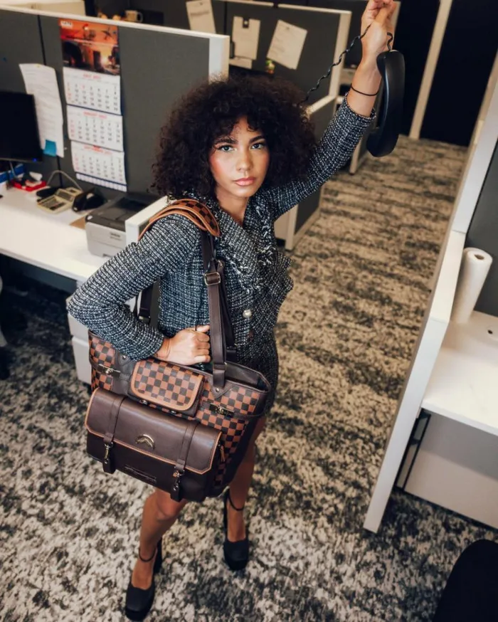 SPRAYGROUND CHECKMATE ROYALE TOTE Bags
