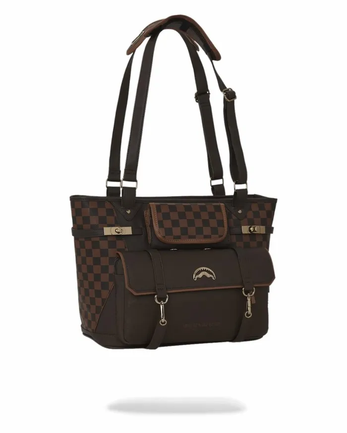 SPRAYGROUND CHECKMATE ROYALE TOTE Bags