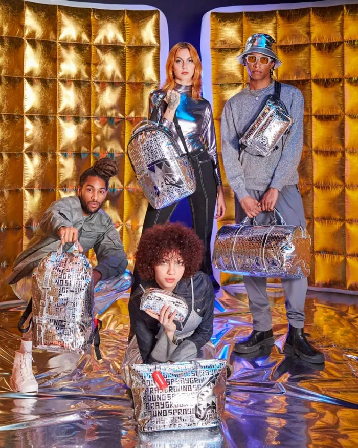 SPRAYGROUND FUTURE TITAN METALLIC HILLS BACKPACK Bags