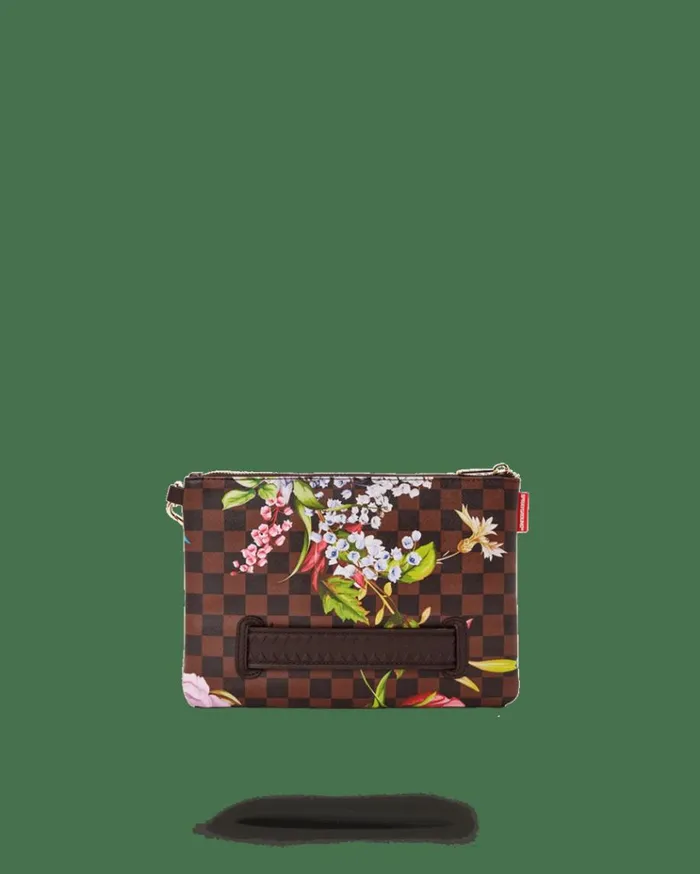 SPRAYGROUND GARDEN OF SHARKS CROSSOVER CLUTCH Bags