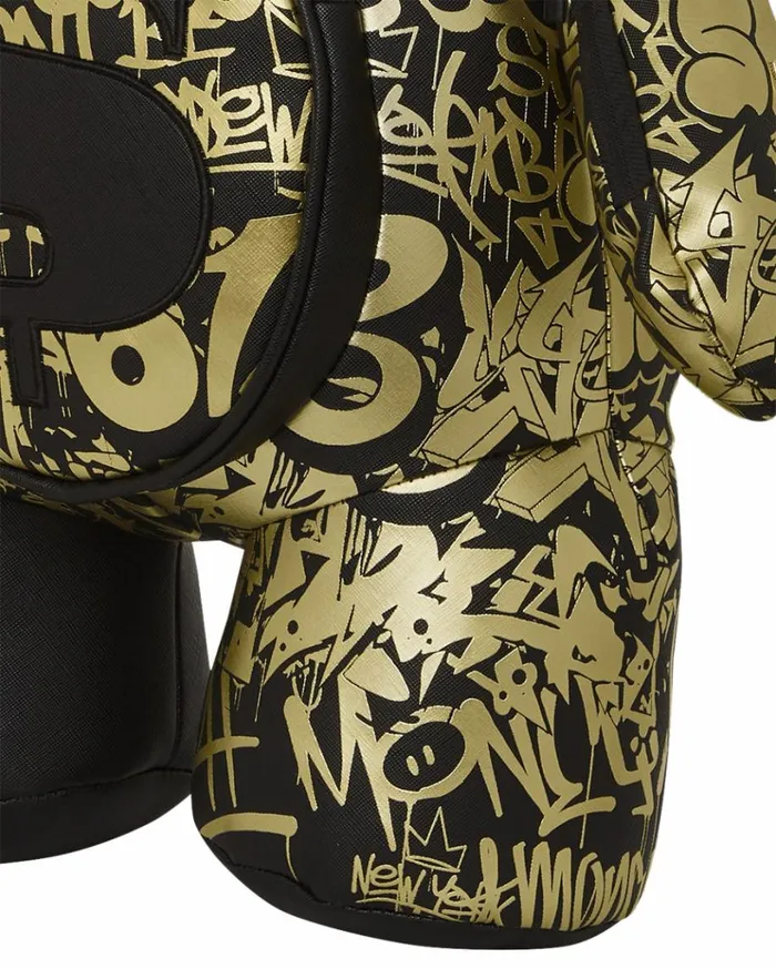 SPRAYGROUND HALF GRAFF GLIDE MONEYBEAR TEDDYBEAR BACKPACK Bags
