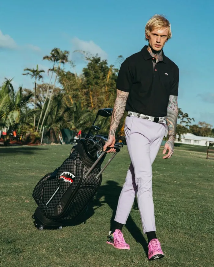 SPRAYGROUND HENNY AIIR TO THE THRONE PRO GOLF BAG Bags