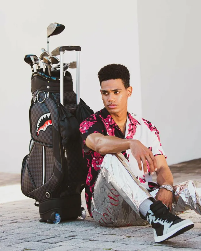SPRAYGROUND HENNY AIIR TO THE THRONE PRO GOLF BAG Bags