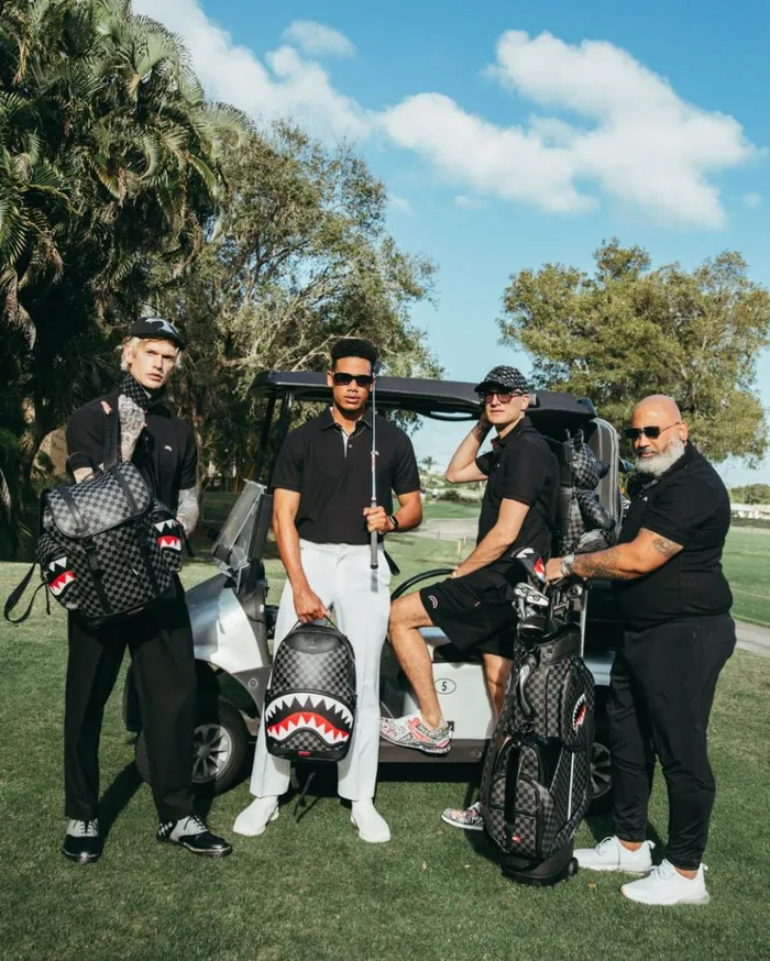 SPRAYGROUND HENNY AIIR TO THE THRONE PRO GOLF BAG Bags