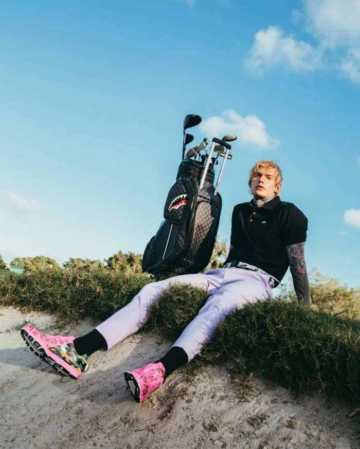 SPRAYGROUND HENNY AIIR TO THE THRONE PRO GOLF BAG Bags