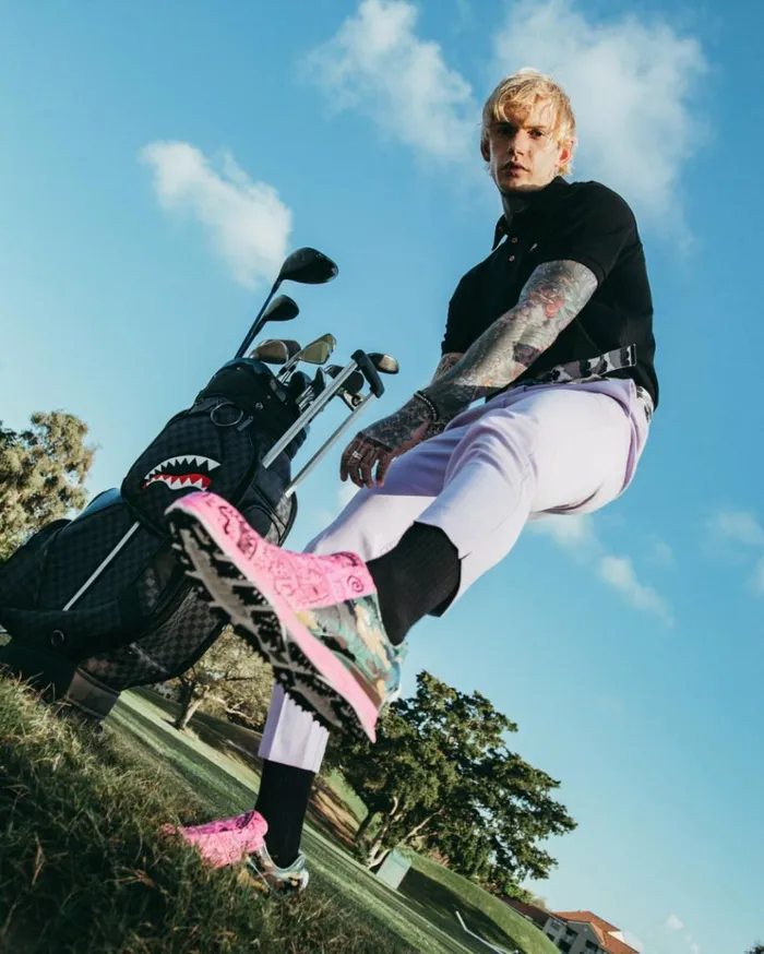 SPRAYGROUND HENNY AIIR TO THE THRONE PRO GOLF BAG Bags