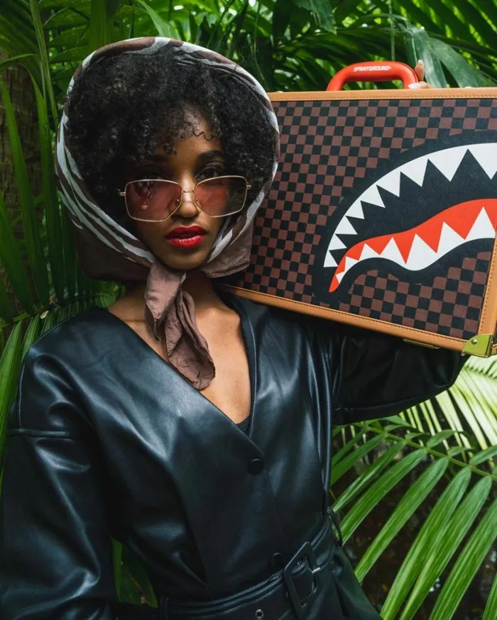 SPRAYGROUND HENNY AIR TO THE THRONE ATTACH BRIEFCASE Bags