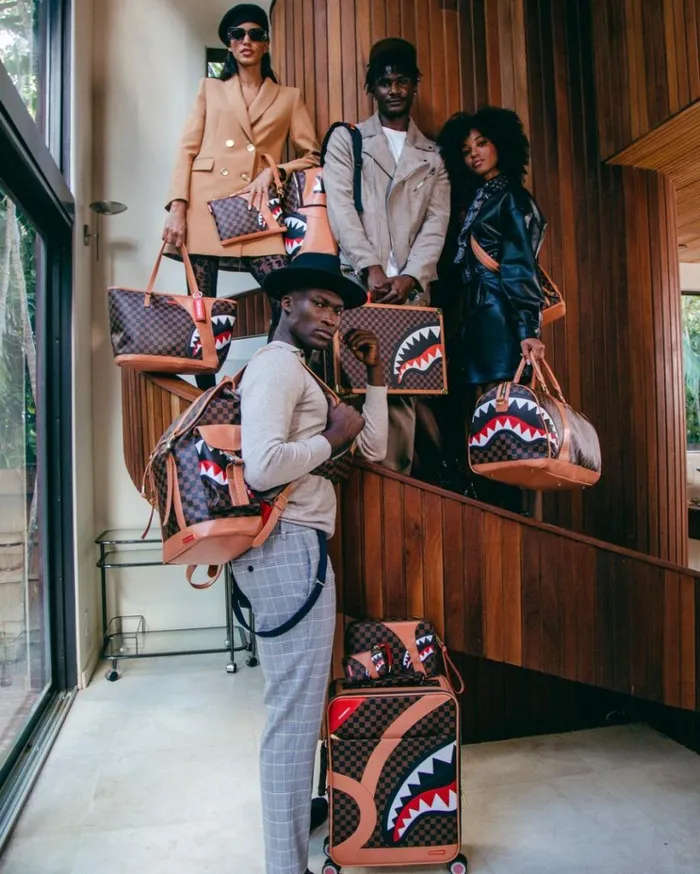 SPRAYGROUND HENNY AIR TO THE THRONE ATTACH BRIEFCASE Bags