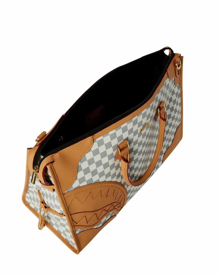 SPRAYGROUND HENNY LATTE PYRAMID DUFFLE Bags