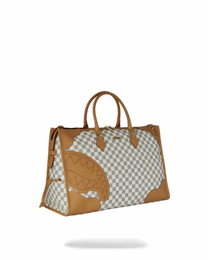 SPRAYGROUND HENNY LATTE PYRAMID DUFFLE Bags