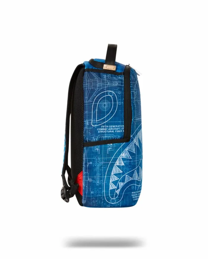 SPRAYGROUND MINI SCHEMATICS SHARK BACKPACK Bags