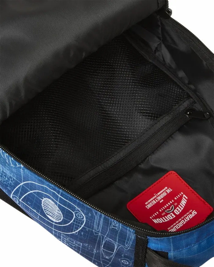 SPRAYGROUND MINI SCHEMATICS SHARK BACKPACK Bags