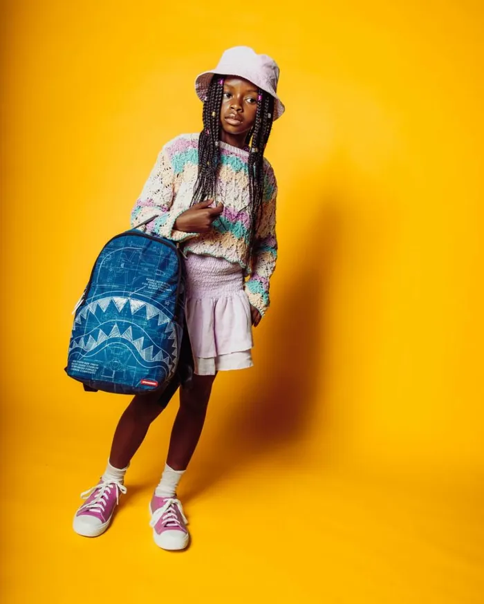 SPRAYGROUND MINI SCHEMATICS SHARK BACKPACK Bags