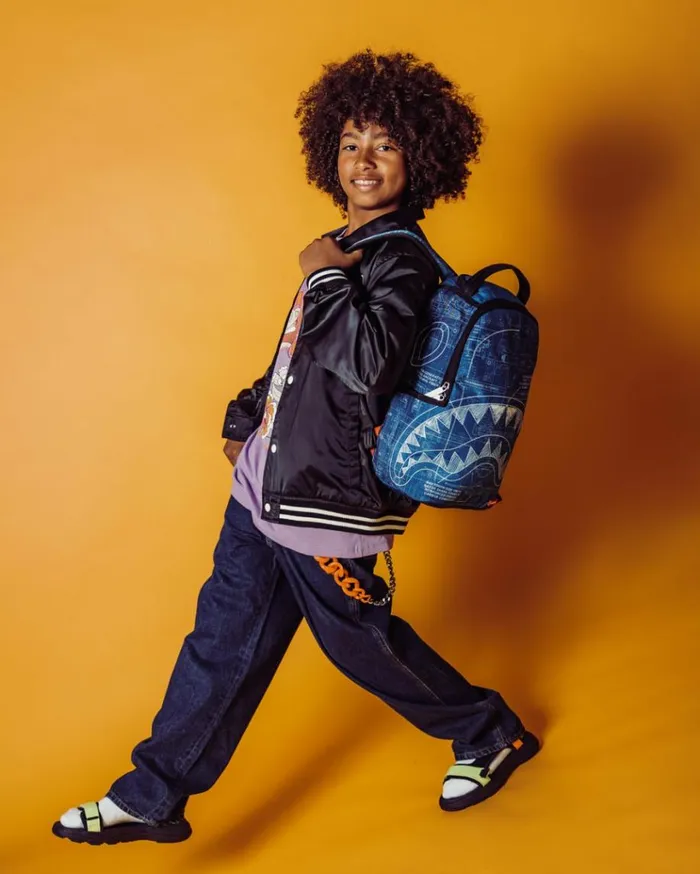 SPRAYGROUND MINI SCHEMATICS SHARK BACKPACK Bags