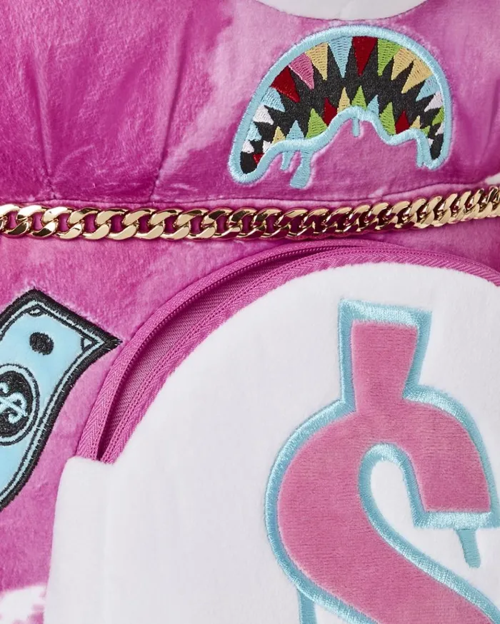 SPRAYGROUND PINK PUNK MONEYBEAR TEDDYBEAR BACKPACK Bags