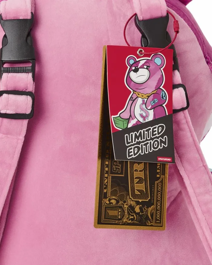 SPRAYGROUND PINK PUNK MONEYBEAR TEDDYBEAR BACKPACK Bags