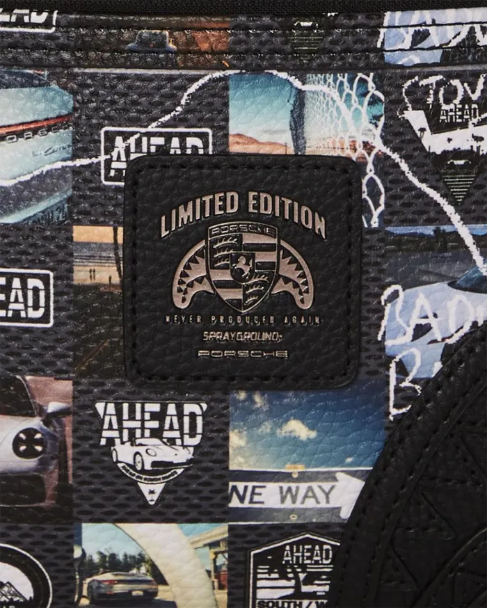 SPRAYGROUND PORSCHE AHEAD COLLAB SAVVY CROSSBODY 8211 LIMITED EDITION Bags