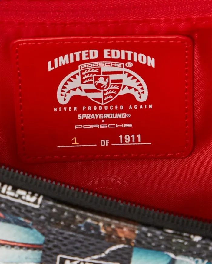 SPRAYGROUND PORSCHE AHEAD COLLAB SAVVY CROSSBODY 8211 LIMITED EDITION Bags