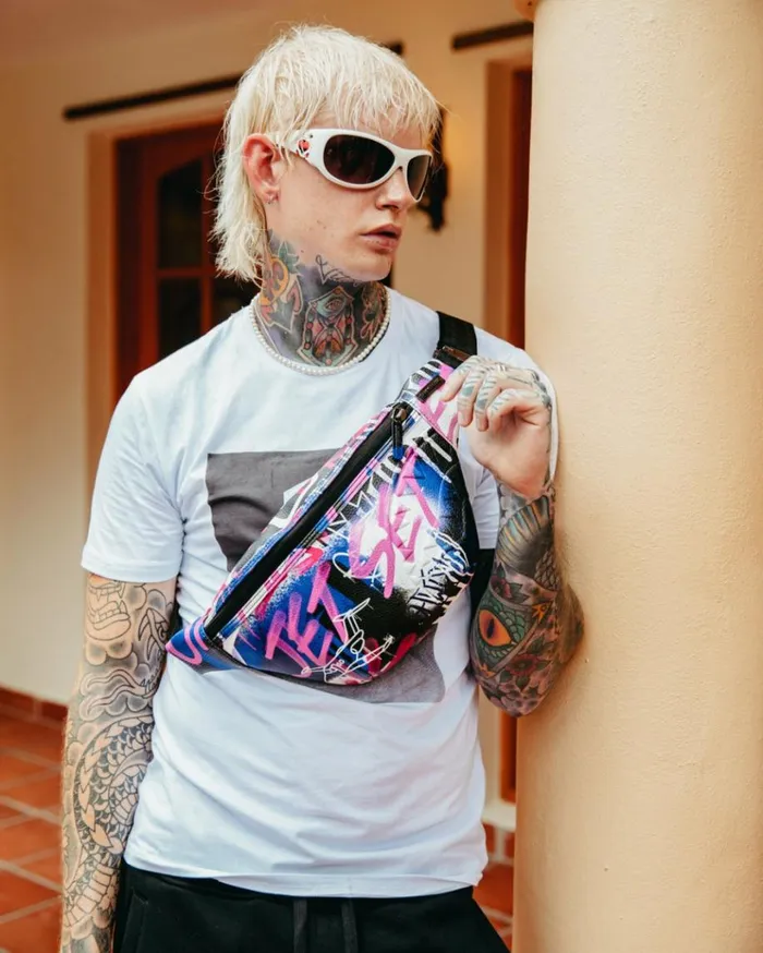 SPRAYGROUND SHARK ATELIER SAVVY CROSSBODY Bags