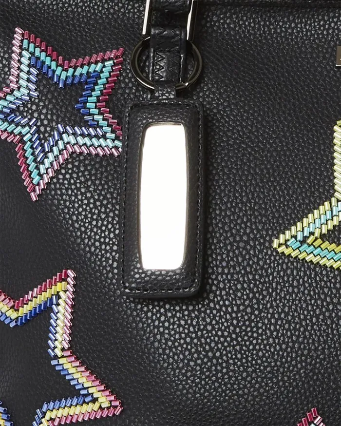 SPRAYGROUND STAR RACER AI7 SANDFLOWER COLLAB BEADED TOTE Bags
