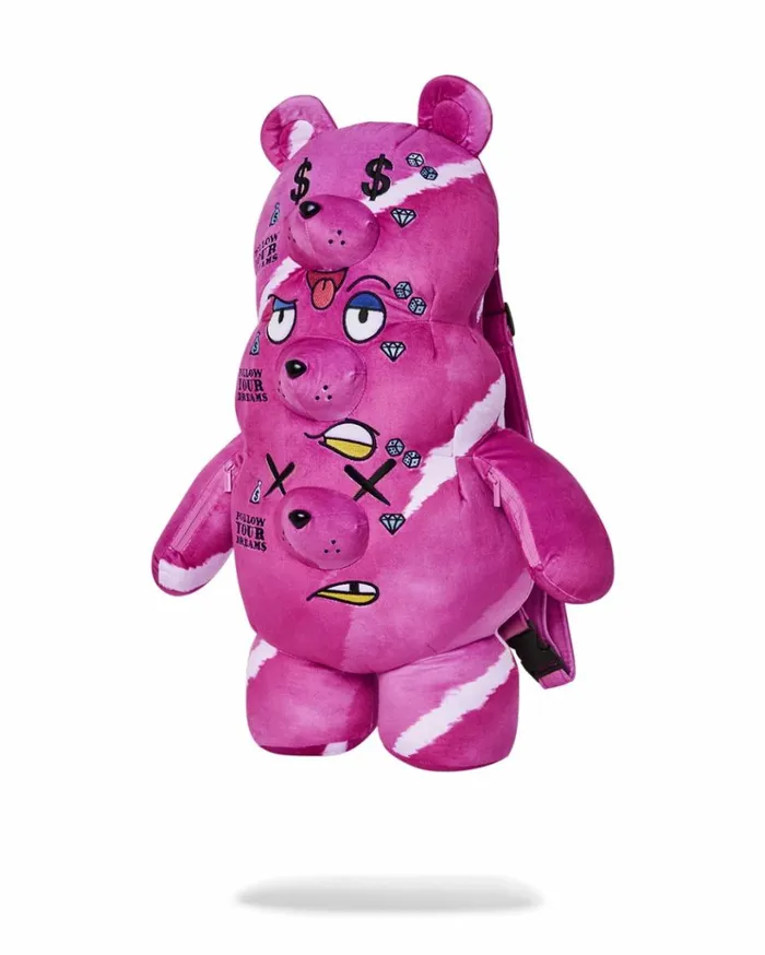 SPRAYGROUND THE 3 HEADED BEAR PLUSH TEDDYBEAR BACKPACK Bags