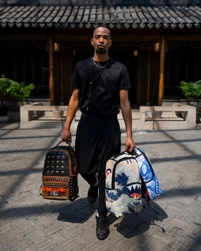 SPRAYGROUND THE MET JAPANESE SAMURAI ARMOR BACKPACK Bags
