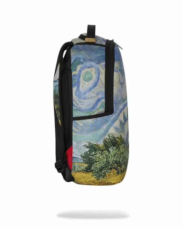 SPRAYGROUND THE MET VAN GOGH WHEAT FIELD WITH CYPRESSES BACKPACK Bags
