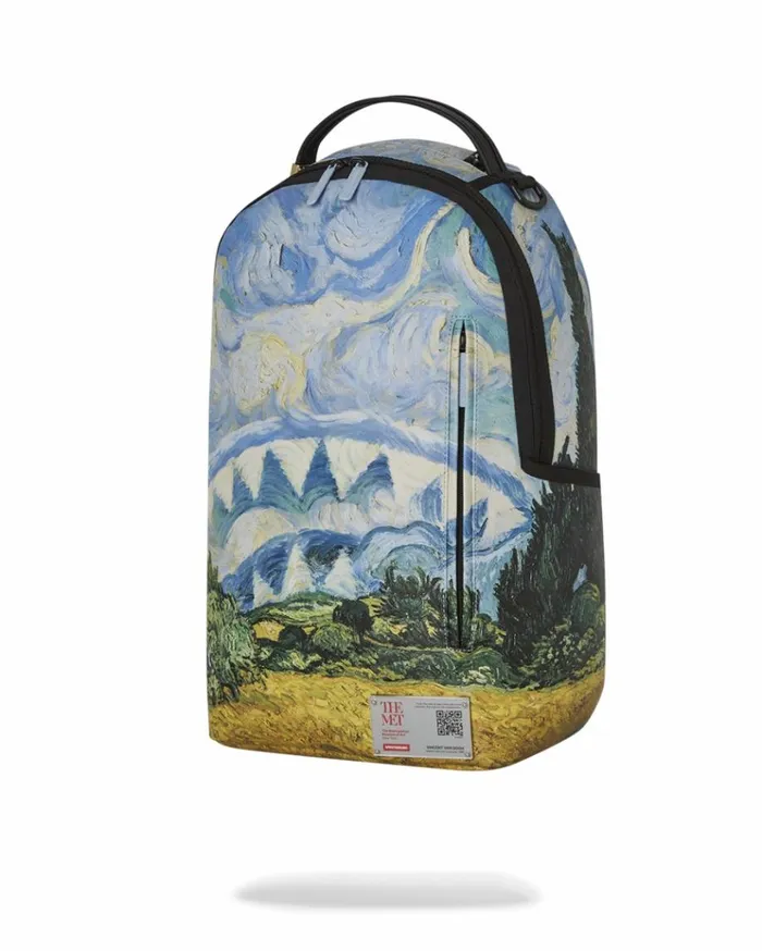 SPRAYGROUND THE MET VAN GOGH WHEAT FIELD WITH CYPRESSES BACKPACK Bags