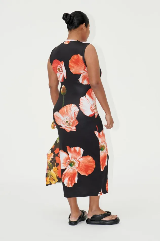 Stine Goya Dresses SGDanya Dress 8211 Opium Poppies 8211 Women